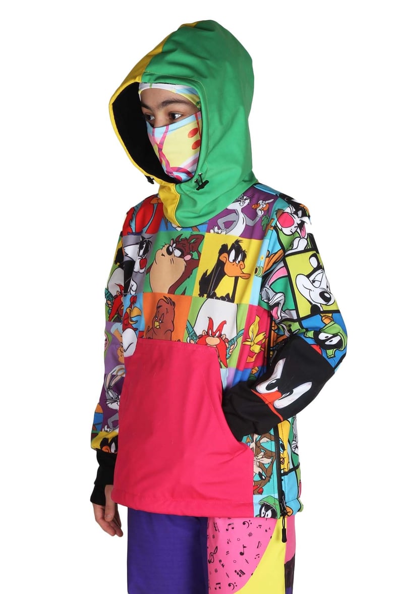 Snowsea Cartoon Tasarım Kız Çocuk Snowboard & Kayak Montu SS7743