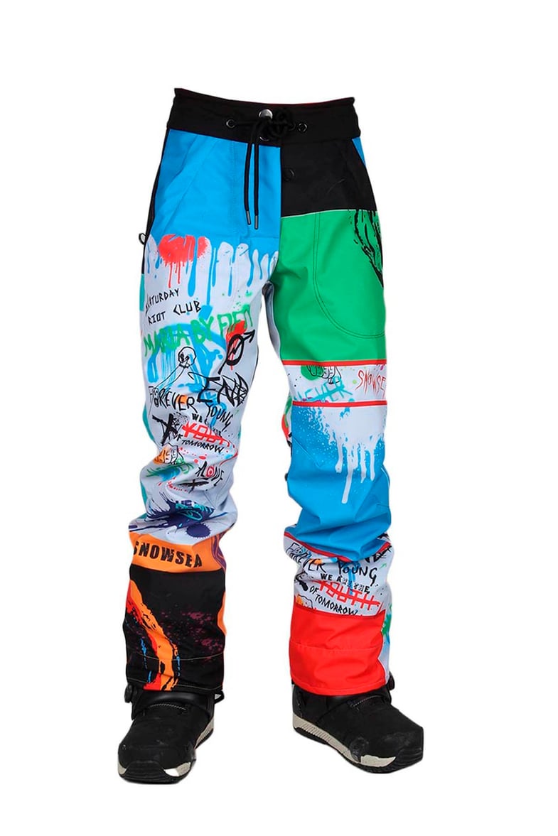 Snowsea Chaos In My Head Erkek Snowboard ve Kayak  Pantolonu