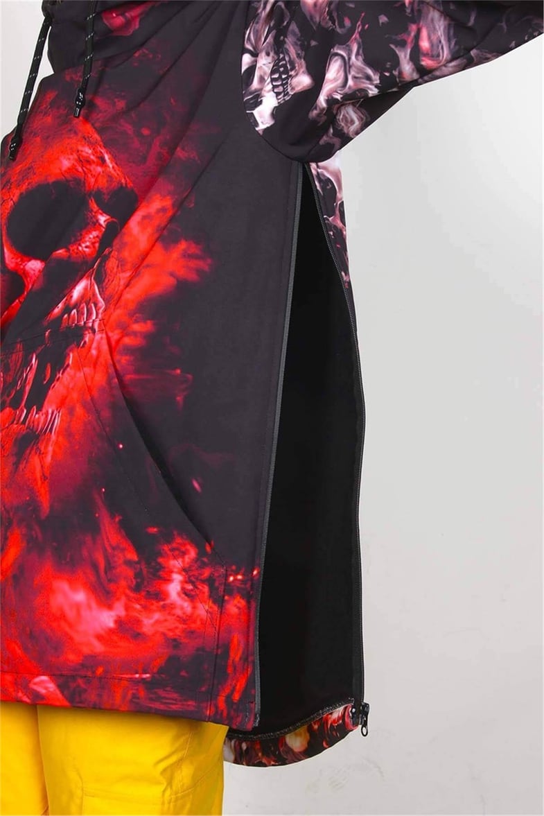Snowsea Marka Red Skull Bayan Snowboard ve Kayak Montu SS5588