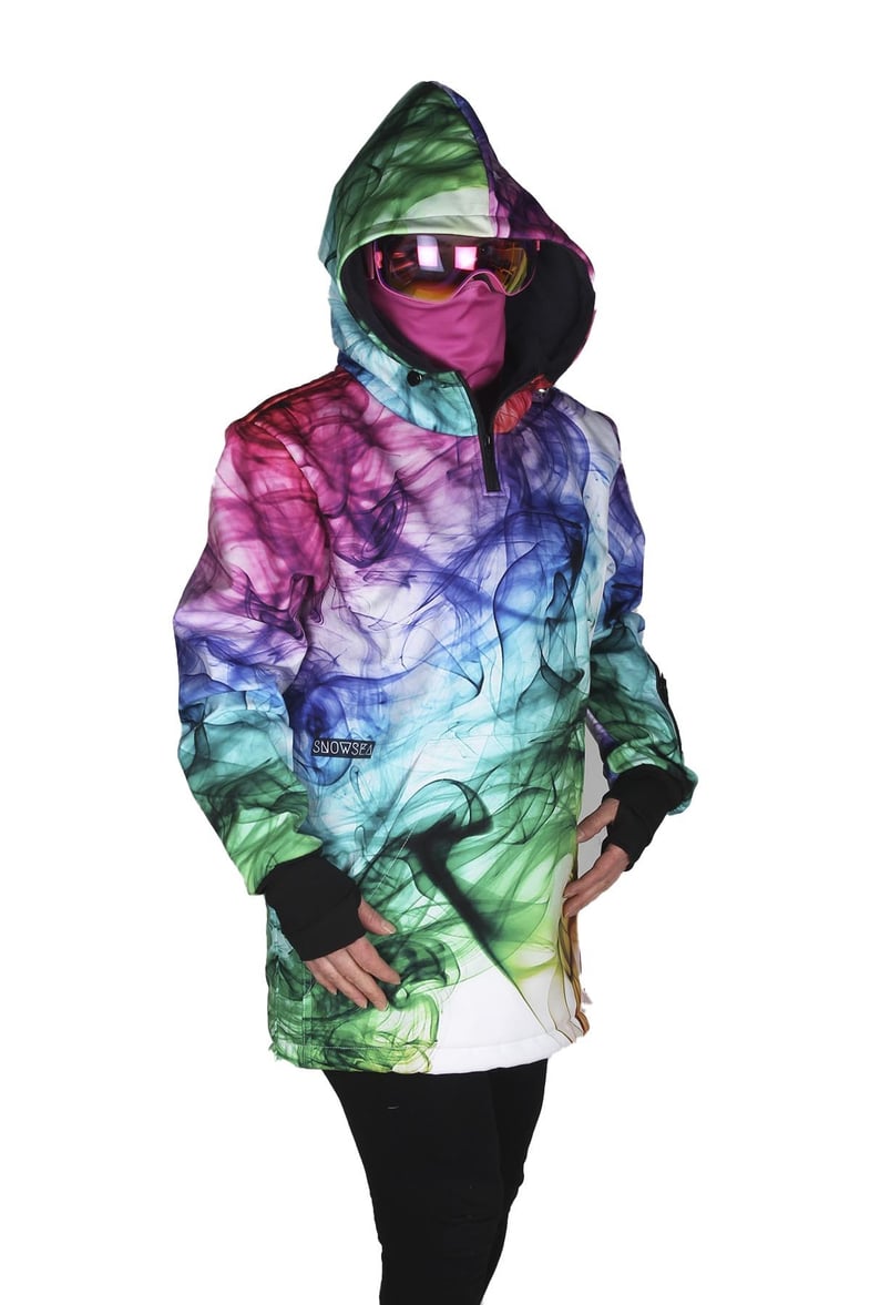 Snowsea Smoky Yaka Fermuarlı Snowboard & Kayak Montu SS7766