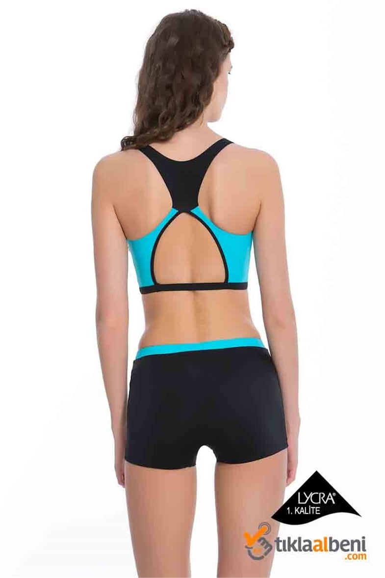 Şortlu İki Parça Bady Bikini 307652-02