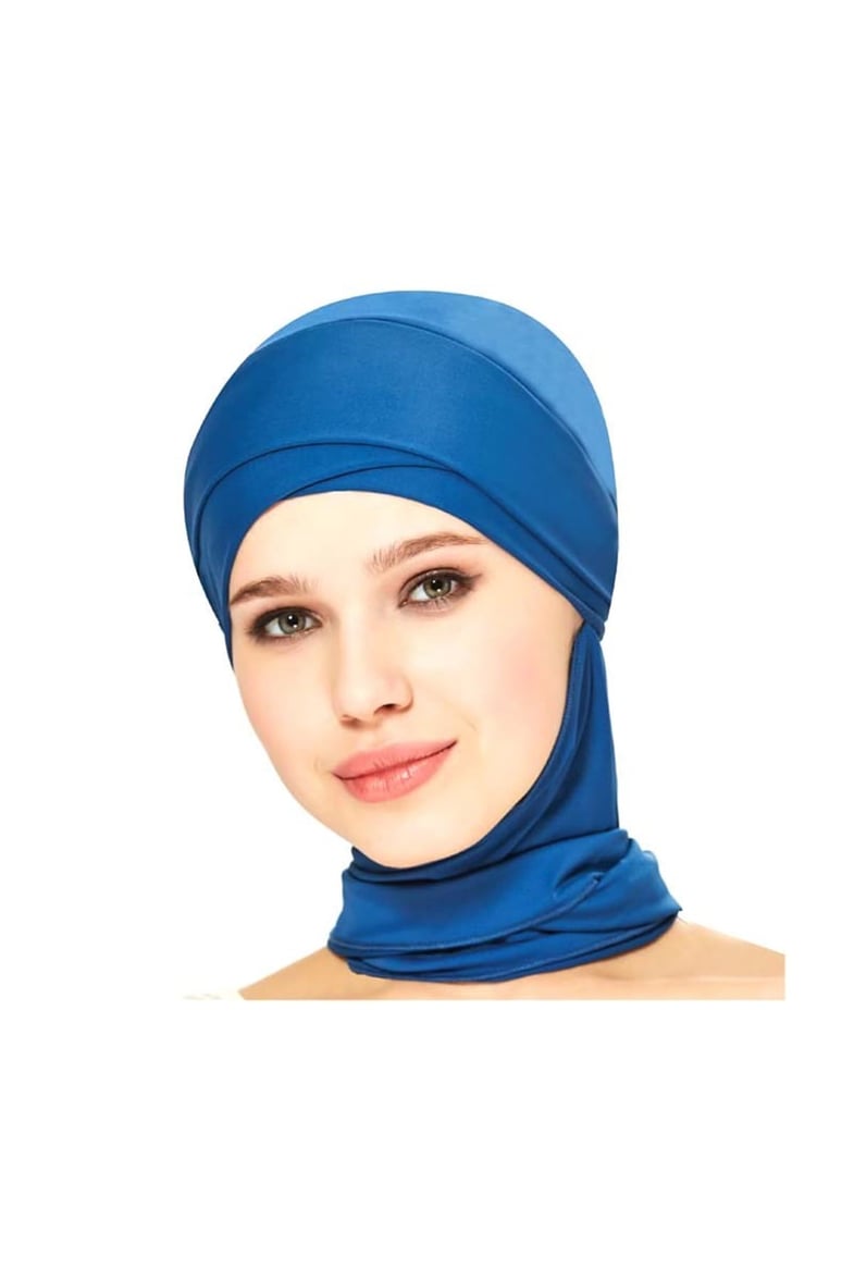 Tesettürlü Haşema Bonesi 164004 Açık Lacivert