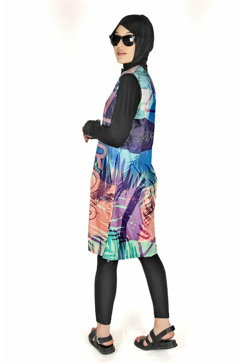 Veros 1. Kalite Bodrum Serisi Tam Kapalı Tesettür Mayo