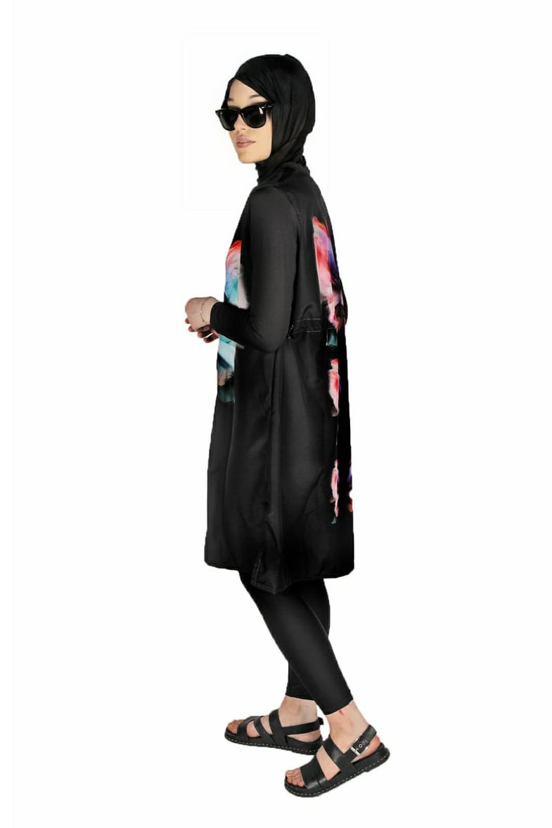 Veros 1. Kalite Butterfly Tam Kapalı Tesettür Mayo