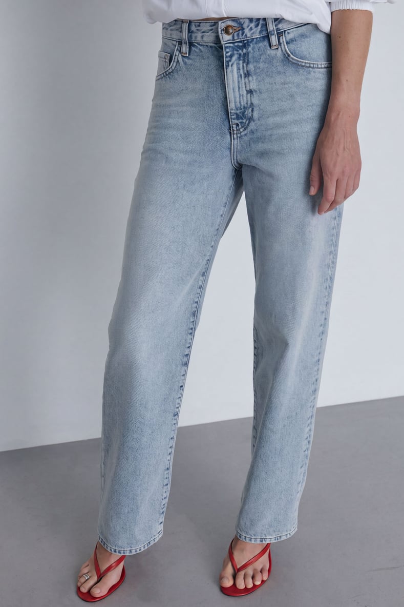 Açık Mavi Courtney Straight  Jean