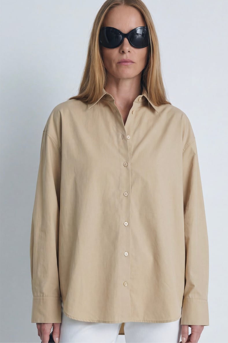Paper Oversize Poplin Shirt
