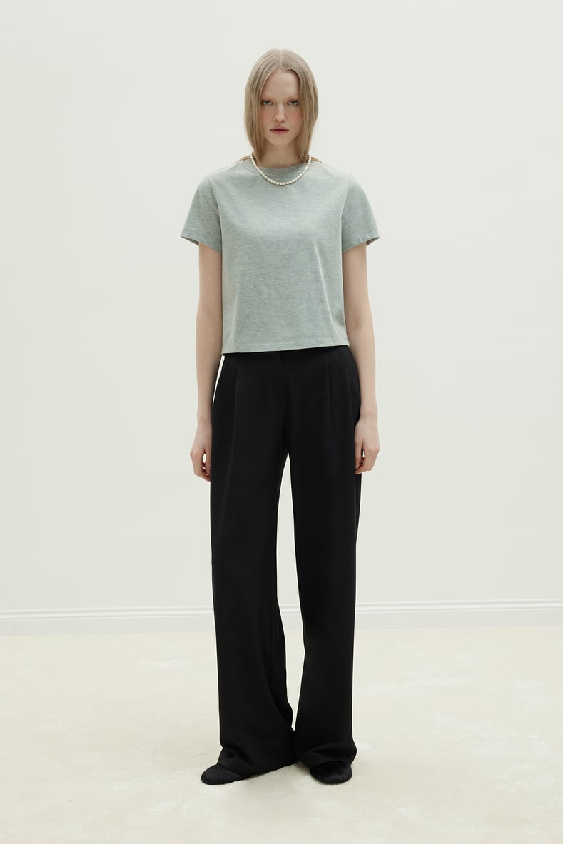 Gri Comfy Basic Tişört