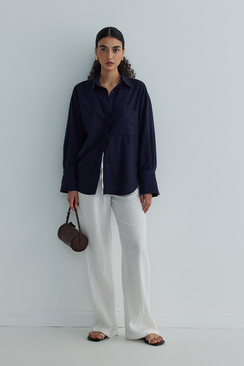 Mild Linen Basic Shirt