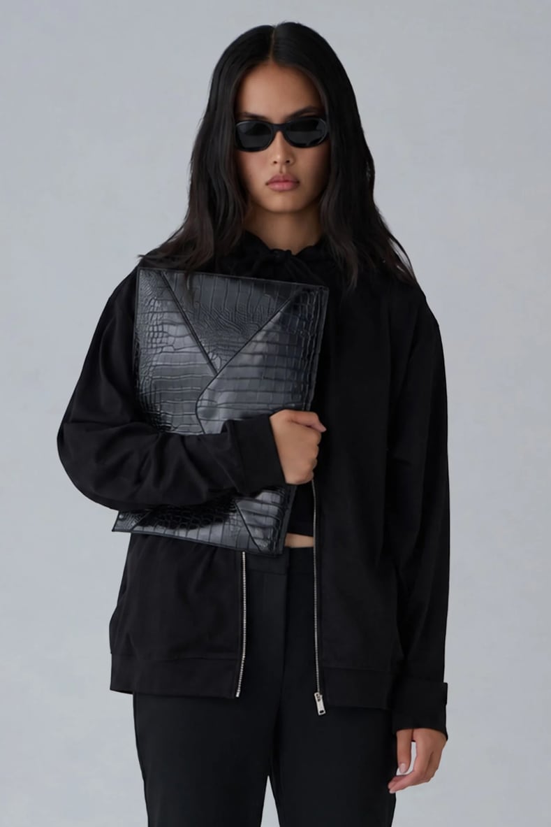 Loe Croc-Effect Bag
