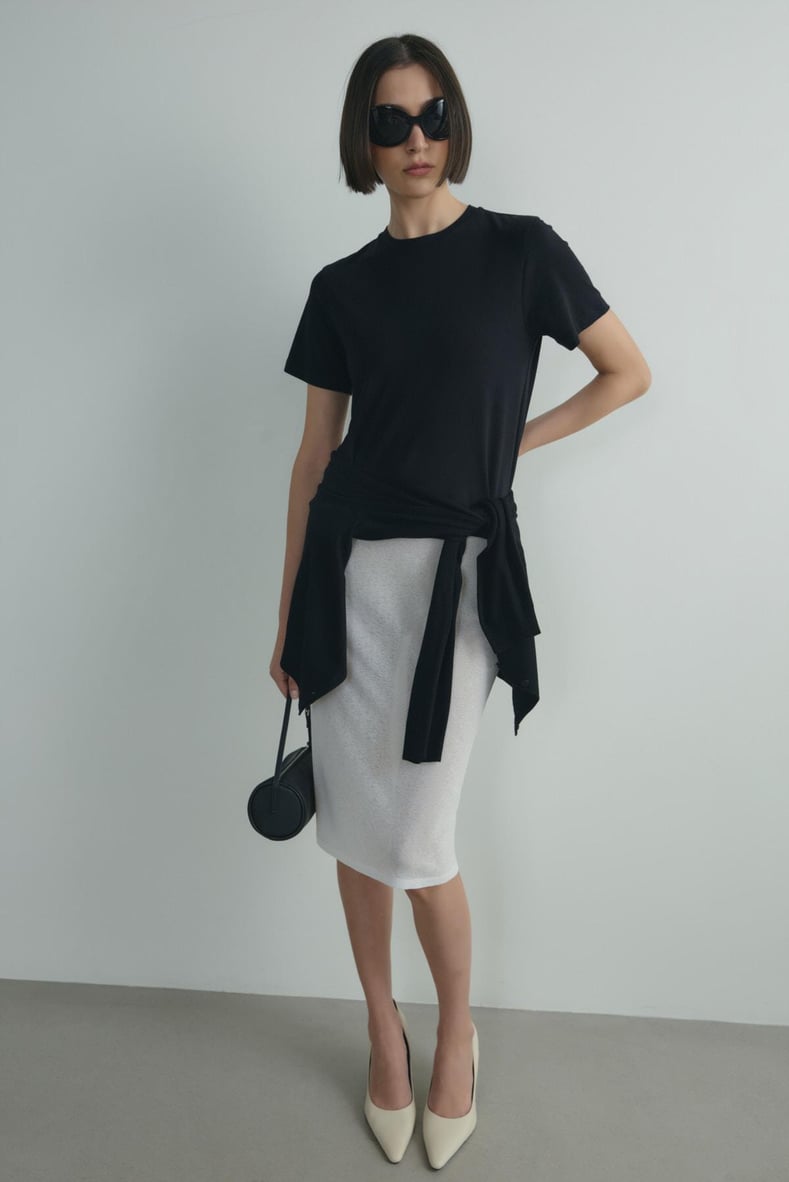 Crew Neck Cotton T-Shirt
