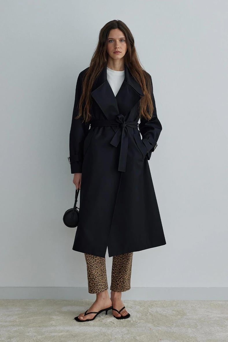 Rowe Gabardine Trench Coat