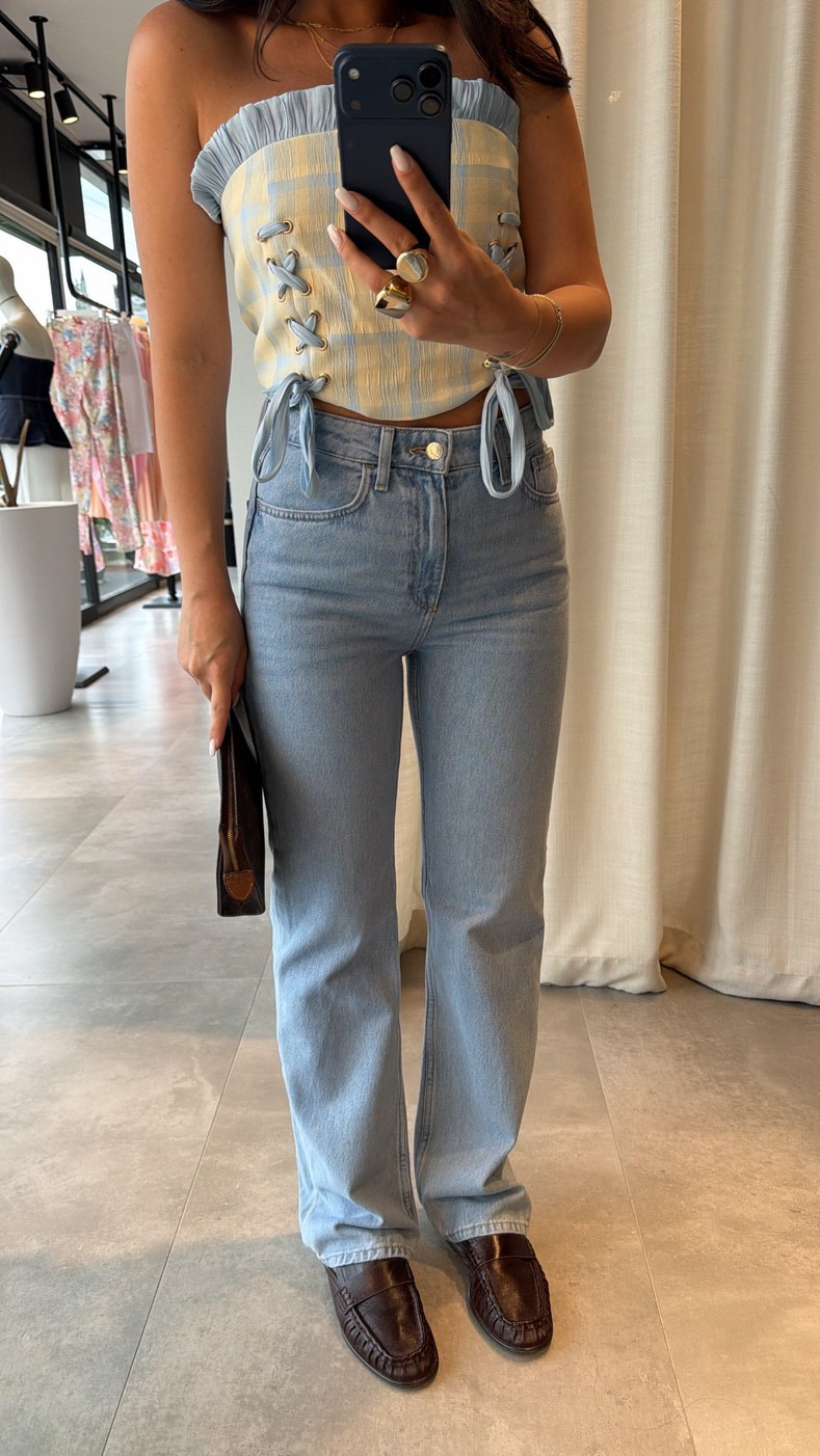 Denim Moringa Jean