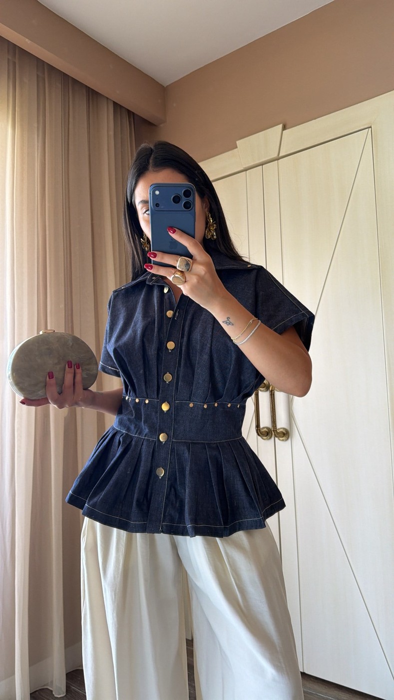 Denim Sandrine Gömlek 