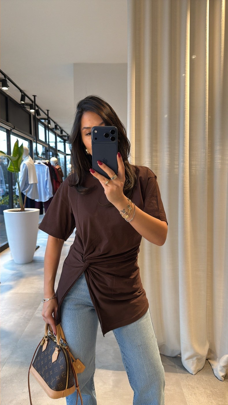 Kahve Livia T-shirt