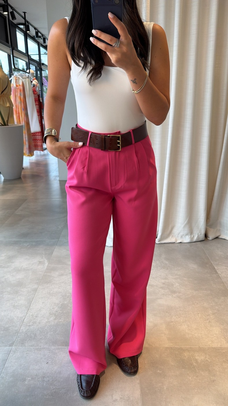 Pembe Laura Pantolon