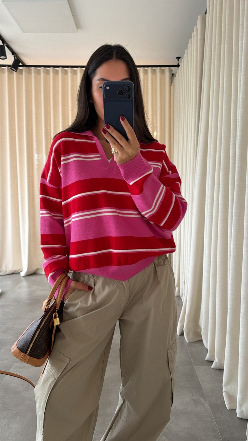 Pembe Mika Triko
