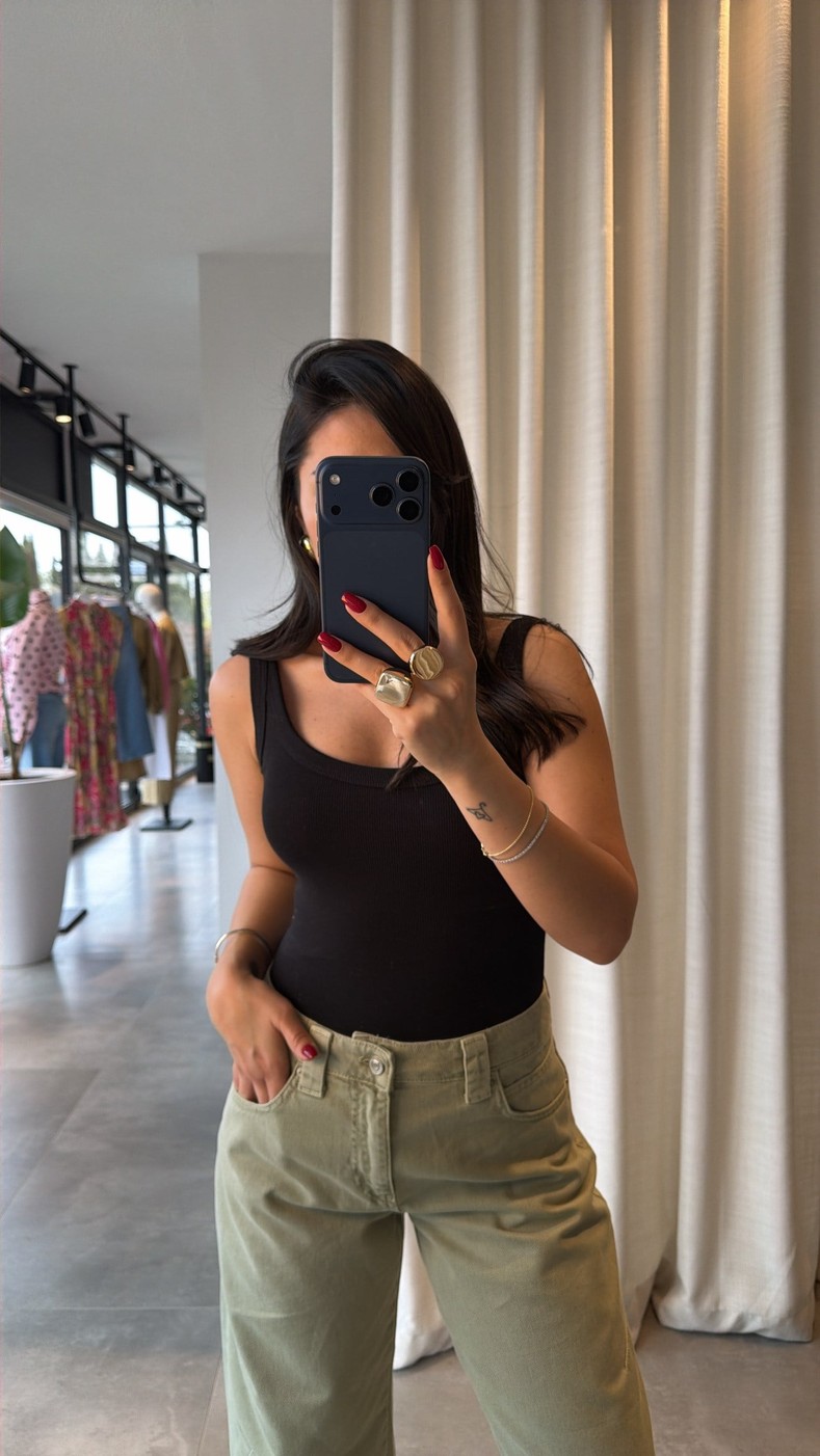 Siyah Freetown Bodysuit