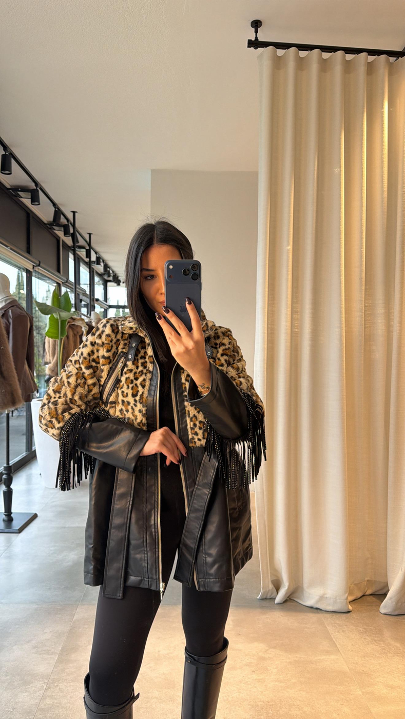 Leopar Desenli Mont
