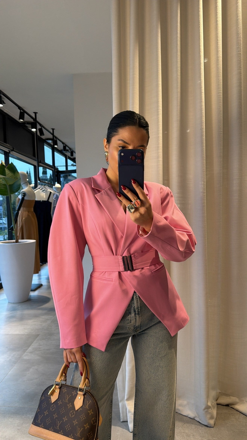 Pembe Licuala Ceket 