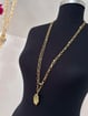 0211 Özel Tasarım Kolye-Çiftli Gold