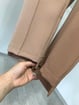 24133 Beli Lastikli Nervürlü Pantolon *Renkleri İçin Tıklayınız