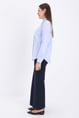 51007A Pamuklu Tunik-Mavi