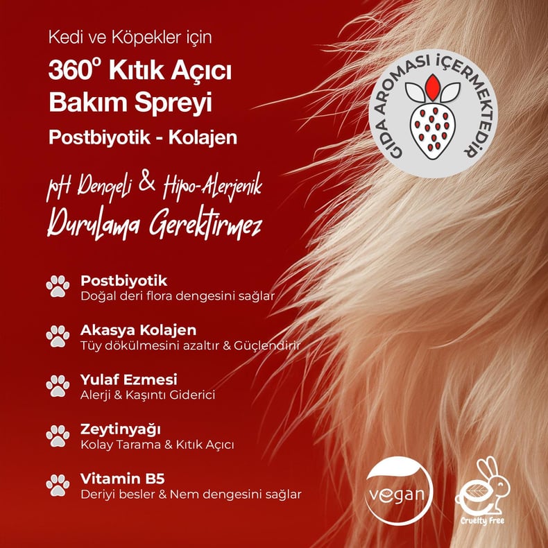 Docho 360° Kıtık Açıcı Kolay Tarama Spreyi - Kolajen ve Postbiyotik 150 ML