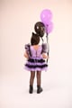 LILAC RABBIT MINI SKIRT& LILAC CROP