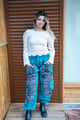 Mavi Unisex Bohem Nepal Cepli Pantolon