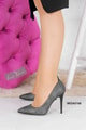 10 Cm Ekoseli Stiletto