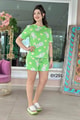 %100 Pamuk Süprem Penye Şortlu Pijama Takım