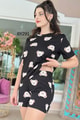 %100 Pamuk Süprem Penye Şortlu Pijama Takım