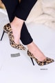11 Cm Desenli Stiletto