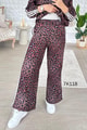 2 İplik Leopar Desenli Takım