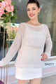 Ajurlu Triko Bluz