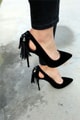 Arkası Püsküllü Stiletto