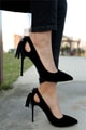 Arkası Püsküllü Stiletto