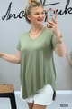 Asimetrik Bambu Tshirt