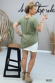 Asimetrik Bambu Tshirt