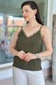 Askısı Ayarlanabilir Dantelli Sandy Bluz