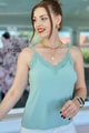 Askısı Ayarlanabilir Dantelli Sandy Bluz
