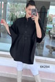 Belden Bağlamalı Kaşe Panço