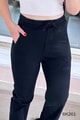 Beli Lastikli Likralı Kot Pantolon
