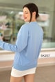 Bisiklet Yaka 2 İplik  Sweatshirt