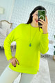 Bisiklet Yaka 2 İplik  Sweatshirt