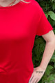 Bisiklet Yaka Bambu Tshirt