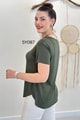 Bisiklet Yaka Bambu Tshirt