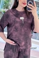 Bisiklet Yaka Batikli Takım