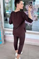 Bisiklet Yaka Kristal 2 İplik Takım
