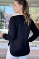 Bisiklet Yaka Modal Kumaş Sweatshirt